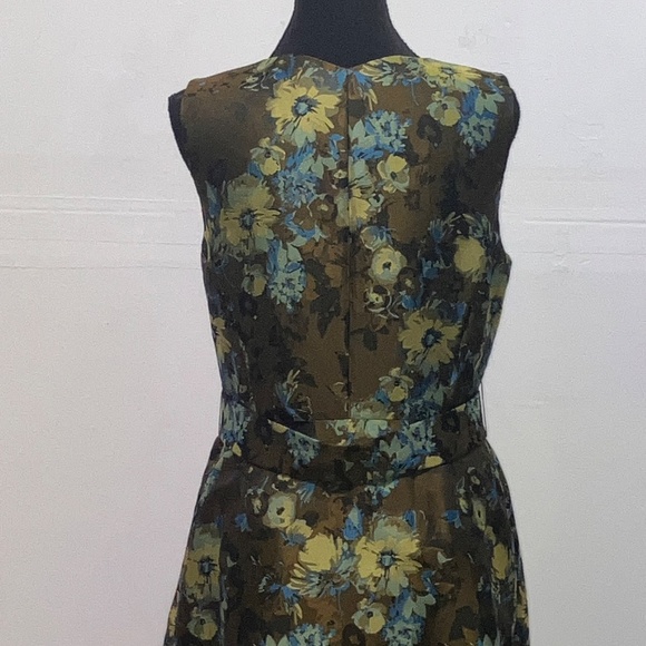 Karen Mullen green and blue floral dress - Picture 5 of 15